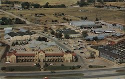 Aerial view Alexander Film Co. World's largest theatre and televison film advertising studio Postcard