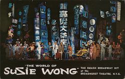 The World of Susie Wong - at the Broadhurst Theatre Postcard