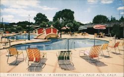 Rickey's Studio Inn - A Garden Hotel Postcard
