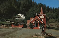 St. Philips Catholic Church Postcard