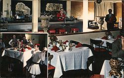 Balkan Village dining room, bar, entertainment Postcard