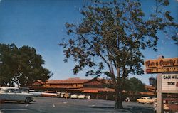 Town and Country Shopping Center Postcard