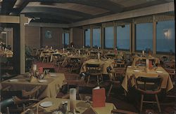 Malio's dining room, Municipal Wharf Postcard