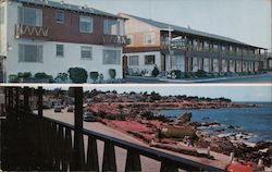 B0103 Forest Hill Hotel Pacific Grove CA Autos Vintage Postcard PNC No 34013