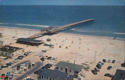 Johnnie Mercer's Fishing pier, beach Wrightsville Beach, NC Postcard Postcard Postcard