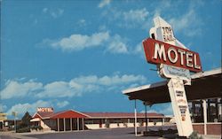 Top Rail MOtel Postcard