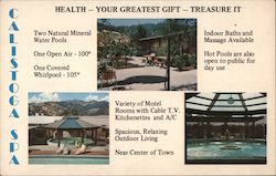 Calistoga Spa Postcard