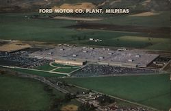 Ford Motor Co. Plant, Milpitas California Postcard Postcard Postcard