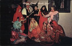 Olvera Street "Mardi Gras" Postcard