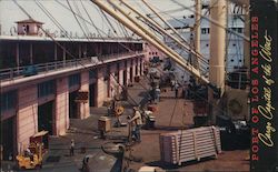 Port of Los Angeles - Cargo Capital of the West Postcard