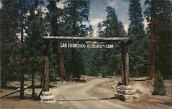 San Francisco Recreation Camp Postcard