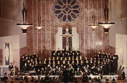 Mount St. Mary's College, Church Choir and Orchestra Postcard