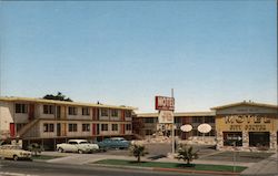Motel City Center Postcard