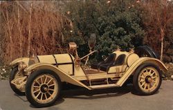 Normandin's 30 day service warning. 1913 Mercer Raceabout, 30 Horsepower Postcard