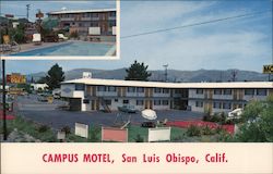 Campus Motel San Luis Obispo, CA Postcard Postcard Postcard