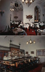 The Brass Lantern Restaurant Postcard