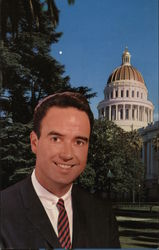 John L. Burton, Democratic candidate for Assembly. Election vote Postcard
