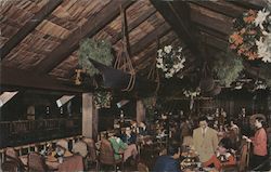 The Fairmont Hotel and Tower, dining room Postcard