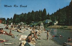 Monte Rio Beach Postcard