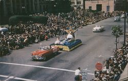 Annual Rose Festival Parade. Miss Sonoma County entrant to Miss America Contest Santa Rosa, CA Sid Buegeleisen Postcard Postcard Postcard