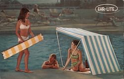 Ehr-Lite Port-a-Cabana Postcard