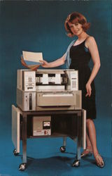 Recordak Reliant 600-K Microfilmer with accessory exposure control Postcard