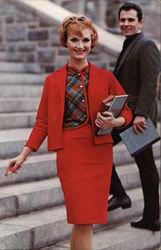 Caper-Mates, as Advertised in August Seventeen Magazine Postcard