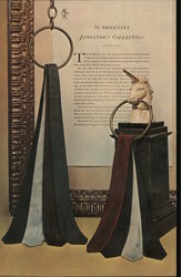 Bullock & Jones. Markart by Bronzini Jamestown collection tie display. Postcard