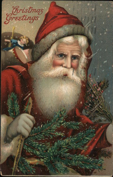 Christmas Greetings Santa Claus