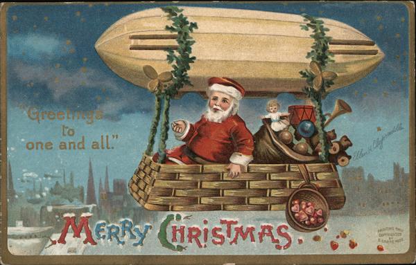 Greetings to one and all. Merry Christmas Ellen Clapsaddle