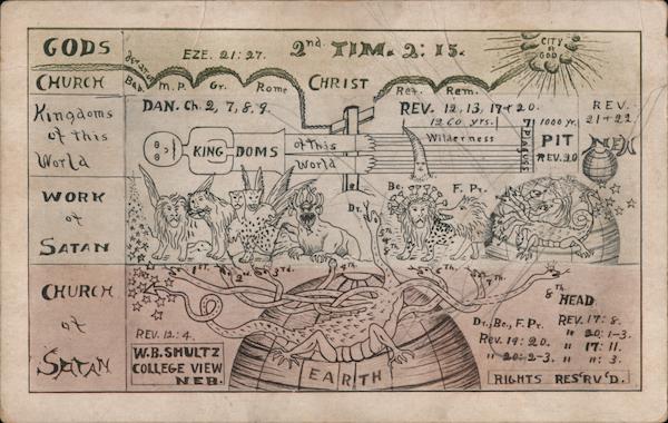 Gods Church puzzle. $25 cash for best explanation by January 1910