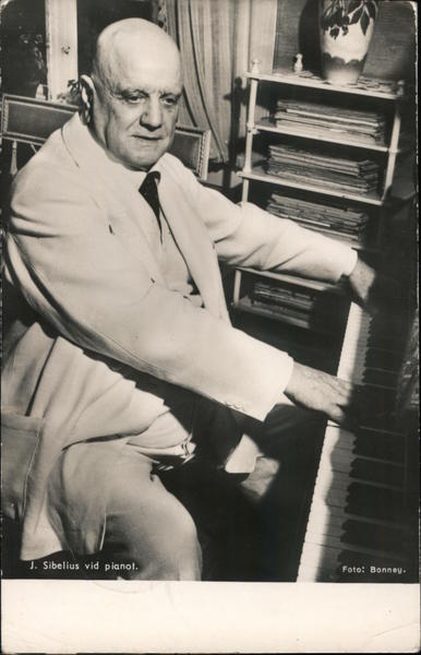 Jean Sibelius at the Piano Bonney Composers