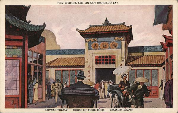 Chinese Village at the 1939 World's Fair on San Francisco Bay