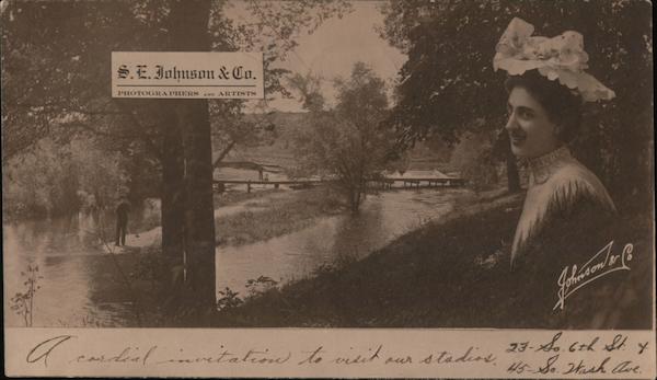 S. E. Johnson & Co. Photographers and Artists Advertising