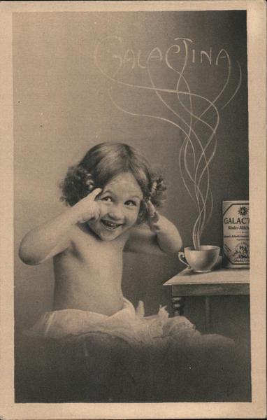 Galactina infant drink Advertising