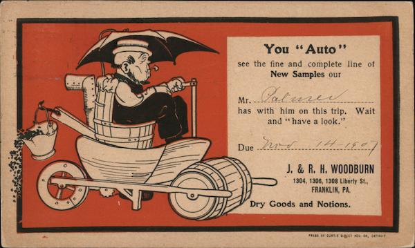 You Auto see the fine and complete line of new samples