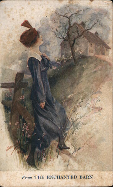 from The Enchanted Barn - ad for a book Advertising