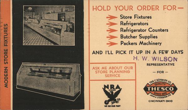 Modern Store Fixtures. The C. Schmidt Co. Quality Thesco since 1870