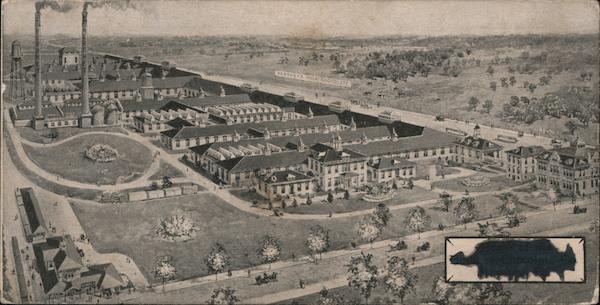 Hershey Milk Chocolate factory Advertising