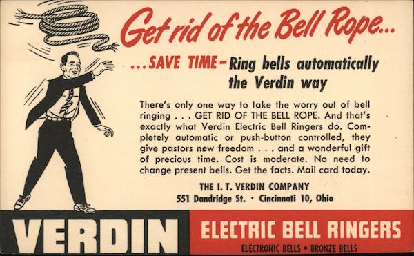 Get rid of the Bell Rope... Save time - Ring Bells Automatically the Verdin Way