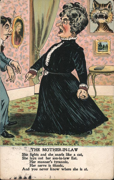 The Mother-in-Law Caricatures