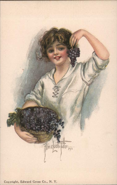 American Girl No. 28 Alice Luella Fidler Artist Signed