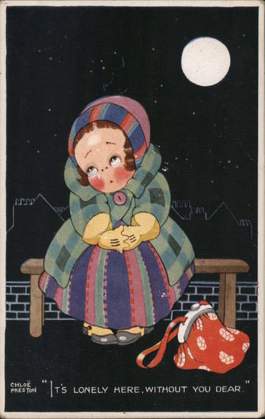 It's Lonely Here Without You, Dear Chloe Preston Artist Signed