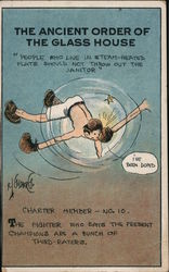 The Ancient Order of the Glass House Postcard