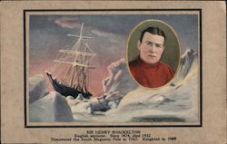 Sir Henry Shackleton Postcard
