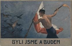 Byli Jsme A Buden Postcard