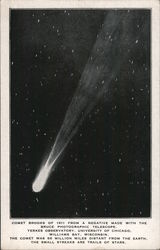 Comet Brooks of 1911 Postcard