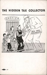 The Hidden Tax Collector Disguised Under the New Deal Postcard