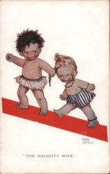 The Naughty Wife Postcard