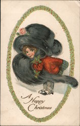 A Happy Christmas Postcard
